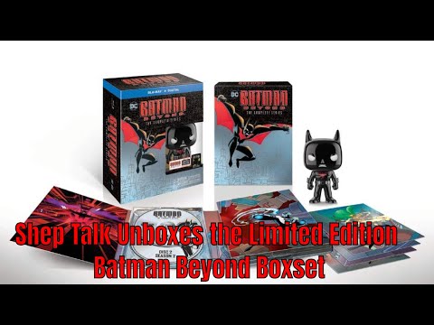 Batman Beyond Limited Edition DVD Unboxing