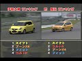 コンパクトカー対決(Fit RS,Boon X4,Swift Sports,Colt Ralliart) コンパクト