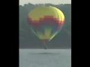 Hot Air Balloon Lands in Water as Boaters Watch