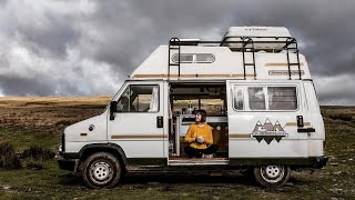 ADVENTURE COUPLE ⛰️Turn FIAT DUCATO Into Unique Self-Build with £1000 Budget 😲 | Explorer Bu by Nate Murphy