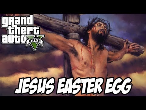 GTA V - Jesus Cristo na Cruz Easter Egg