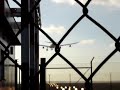 Boeing 747 landing Frankfurt/Main very clouse
