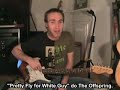 the offspring pretty fly for a white guy  lição de guitarra 