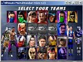 online match between me (1st player) as kabal and smoke vs some other dude who was subzero and smoke.