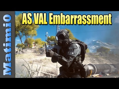 Val - Today I'm using the AS VAL and having a duel with Levelcap in Battlefield 4. Double vision is a series where Levelcap and I switch between our viewpoints throughout the round. Enjoy. LevelCap:...