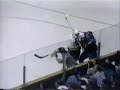 Linden hits Norton through the glass Linden hits Norton through the glass