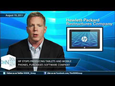 Digital Marketing News #114 - HP Halts Tablets & Phones, Best Buy HP Innventory, iPad Airlines