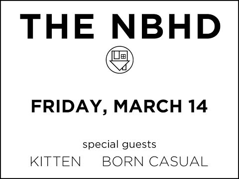 The Neighbourhood –  Jealou$y – St. Louis – The Pageant – 3-14-14 – New Song