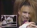 X JAPAN - YOSHIKI&TOSHI on TV show 1990
