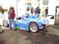 Jim Downings R26B 4 Rotor Race Car Idles (Side View)
