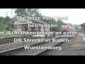 Letzter Schrankenwärter in Baden-Württemberg - Last hand operated railroad crossing