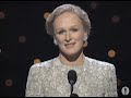 Deborah Kerr receiving an Honorary Oscar®