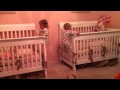 Twins climbing out of cribs! 21 months