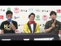 K-1チャレンジ芸能人部 浅井企画・三宅克幸vsブレイブマン・吉田圭佑が決定!/K-1 CHALLENGE Press Conference 三宅克幸