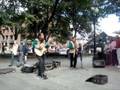 musique de rue pour detendre un peut l'espace DZ/Boston