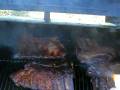 Smoking Ribs - hour 3