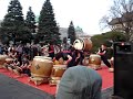 Taiko Drum Performance in Ueno Park