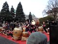 Taiko Drum Performance in Ueno Park