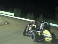 Mark Gilmore's #10 600 micro sprint wingless at Hamlin speedway on 9/5/09 in-car cam
