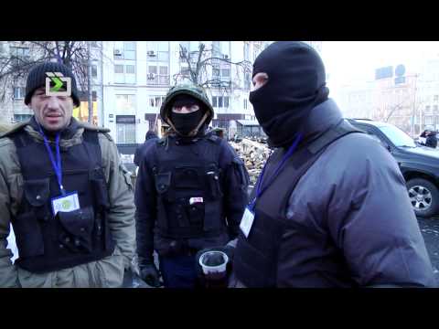 Самооборона Майдана в действии