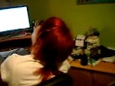 girlfriend sleep laughing