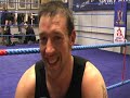 Enzo Maccarinelli Media Work Out Enzo Maccarinelli Media Work Out
