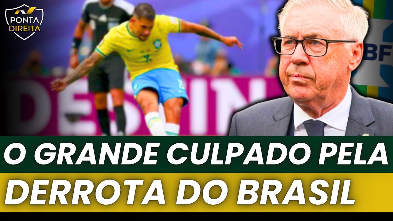 A culpa é dele: veja que é o responsável pela eliminação do Brasil