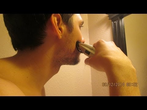 how to shave with acne