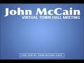  John McCain JohnMcCaindotcom Town Hall President Election 2008