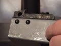 Pressing of the front rivets and shortening the rear rivets