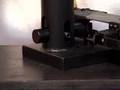 Pressing front trunnion rivets