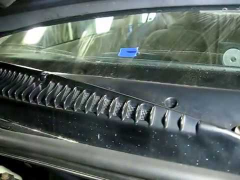 Windshield Washer Nozzle Replacement