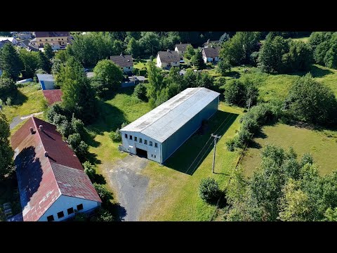 Video Moderní průmyslová hala pro výrobu a skladování s okolními pozemky 6.519 m2