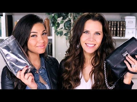 Touchups - What to pack in your purse to refresh your makeup on the go, so you feel cute ALL day! Check out our Q&A video here https://www.youtube.com/watch?v=aLzObYpna...
