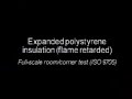 Rockwool - po?ární test uvnit? místnosti Rockwool - po?ární test uvnit? místnosti