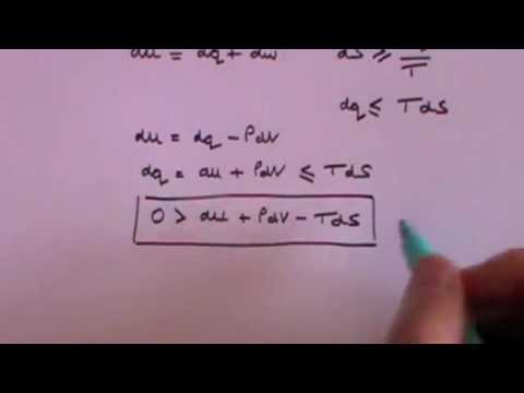 The Second Law - Deriving the concept of entropy; showing why it never decreases and the conditions for spontaneous actions. Why does heat go from hot to cold and not the oth...
