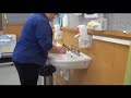 Skills in Nursing - correct aseptic hand wash