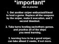 The Gears of War Sniper Guide