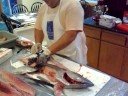 Erik processing Albacore Erik processing Albacore