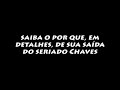 Chamada da entrevista de Vesgo e Silvio com Carlos Villagran, o Kiko do seriado Chaves