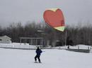 Kite Skiing Cocagne New brunswick - 03-02