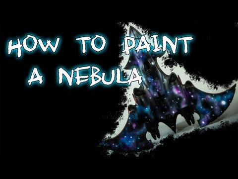 how to paint a nebula