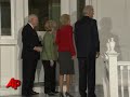 Raw Video: Cheney Welcomes Biden at V.P. Mansion
