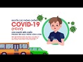 Phòng chống Covid-19 - Khuyến cáo cho người điều khiển phương tiện giao thông công cộng