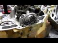 www.fzrphotography.com http Part-2, The engine is now taken apart... Notes from part-1: The owner of this 2009 Yamaha YFZ450R tried to save some money and adjust his own valves. He did not know how to correctly reset the cam chain tensioner and did some serious tensioner and chain damage. He was very lucky in two ways. First, he didn't break the cam chain and secondly, he didn't seize the engine, because all the debris from the tensioners filled the oil pump pickup screen.
