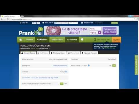 how to get more tokens on prankdial