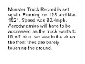fastest xtm mmt and fastest monster truck to date 80 4mph