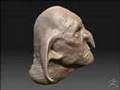 Rostro de Kreacher en 3D