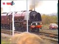 Steam Loco Duchess of Hamilton visits Stratford-on-Avon (1)