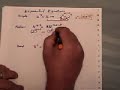Solving a simple exponential equation.